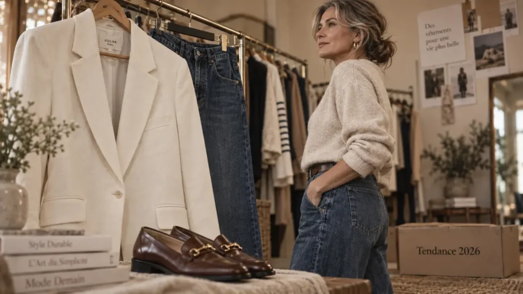 Mode 2026 après 50 ans : une pièce tendance suffit pour moderniser le vestiaire