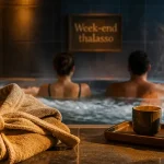 Week end thalasso en amoureux : bassin d’eau de mer chauffée