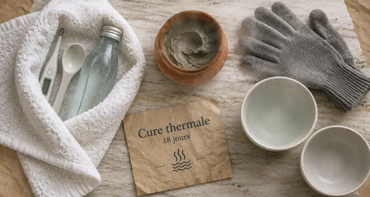 cure thermale bourbonnes les bains, 18 jours