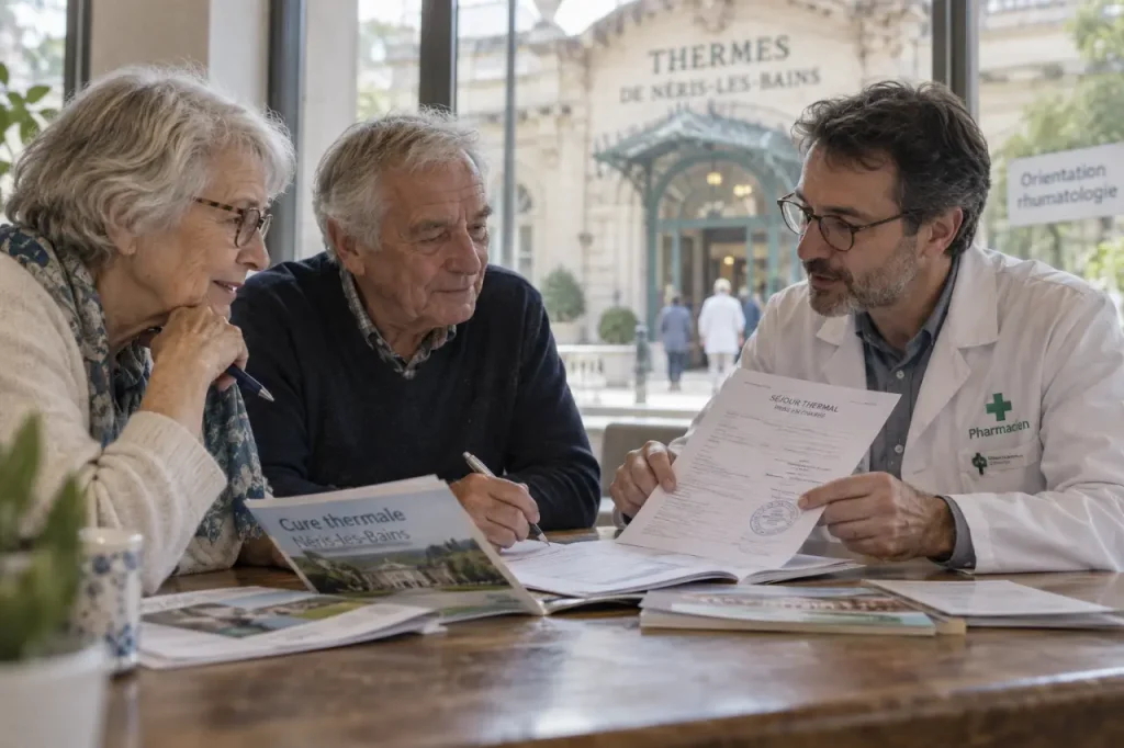 Cure thermale à Néris-les-Bains : 3 orientations et une eau captée à 53 °C