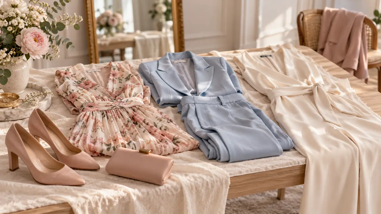 Tenue femme bapteme : robe, tailleur et escarpins pour l’église et le repas